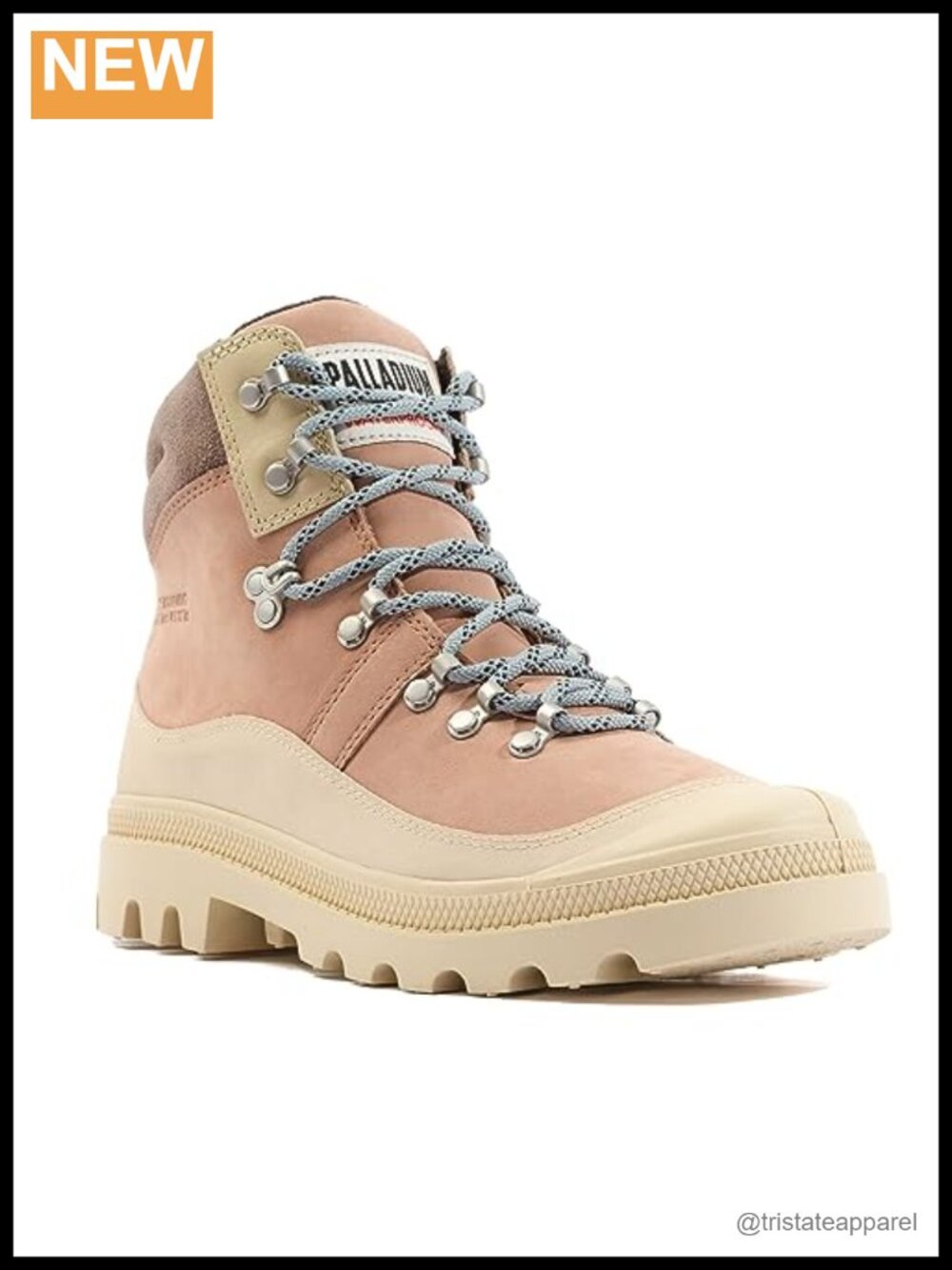 Palladium Pallabrousse Hiker Waterproof Boot Leather Lace-Up Ankle Bootie